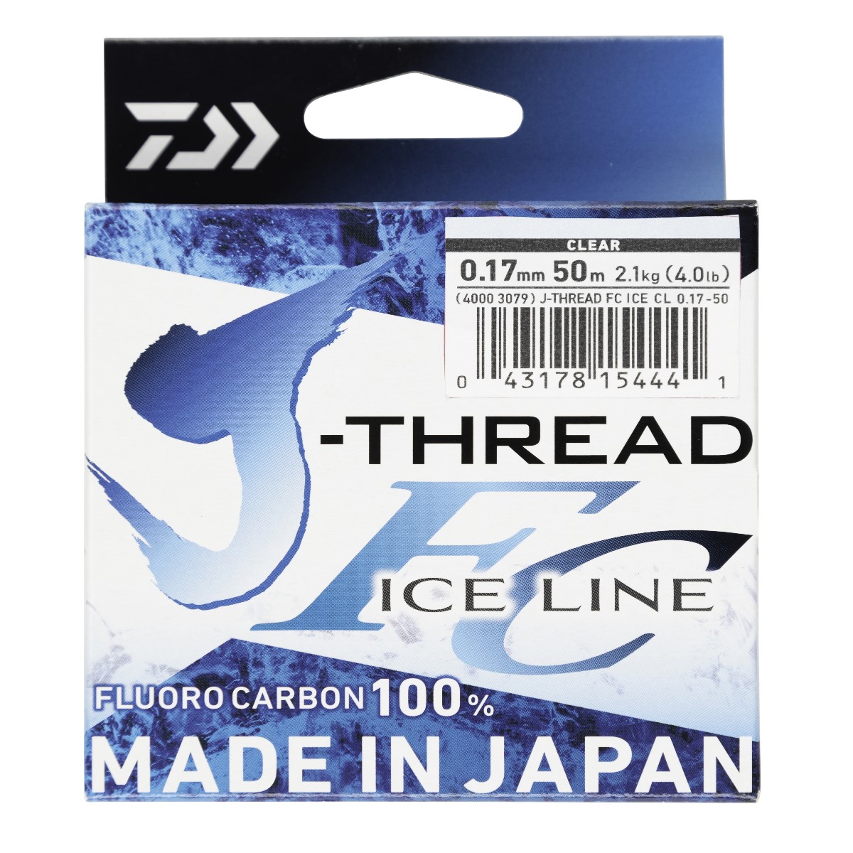 Daiwa J-Thread Fluorocarbon Ice Pilkkisiima (50m)